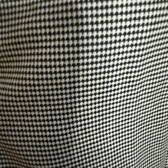 White House Black Market Halter Houndstooth Black & White Sheath Dress 4 NWT - Picture 3 of 11